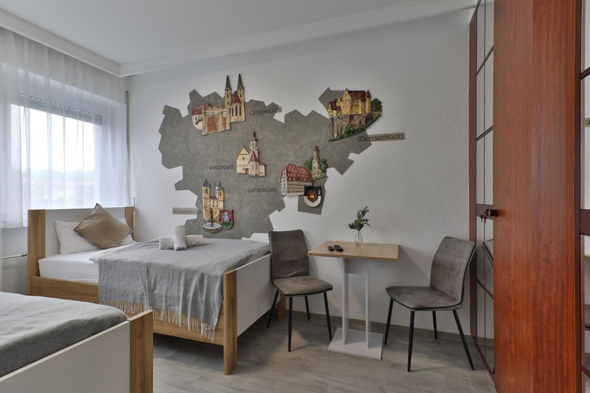 Moderne Ferienwohnungen - Service Wie Im Hotel Göppingen Eksteriør bilde