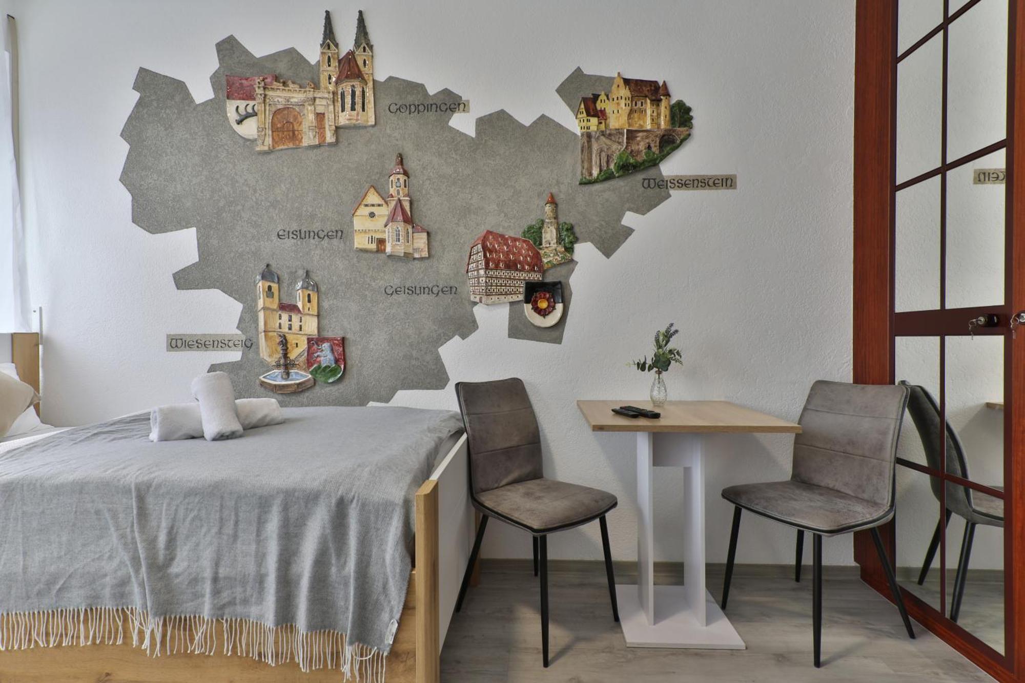 Moderne Ferienwohnungen - Service Wie Im Hotel Göppingen Eksteriør bilde